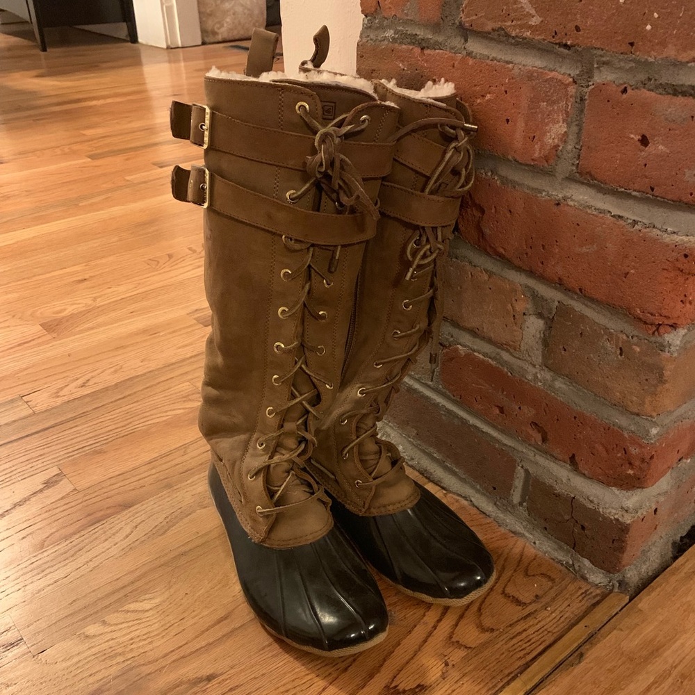 Sperry Waterproof Fur-lined Snow Boots